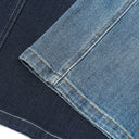 ELFSACK Women's Retro Wide Leg Jeans with Clean Finish, High‑Waist Denim Trousers for Daily Autumn Outfits