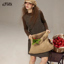 Autumn ELFSACK New Arrivals Casual Cartoon Embroidery Solid Color Hoodie Dress Set Lounge Wear For Women